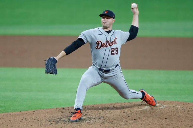 Image from: Tarik Skubal’s remarkable return from elbow surgery has been explained after first rehab start