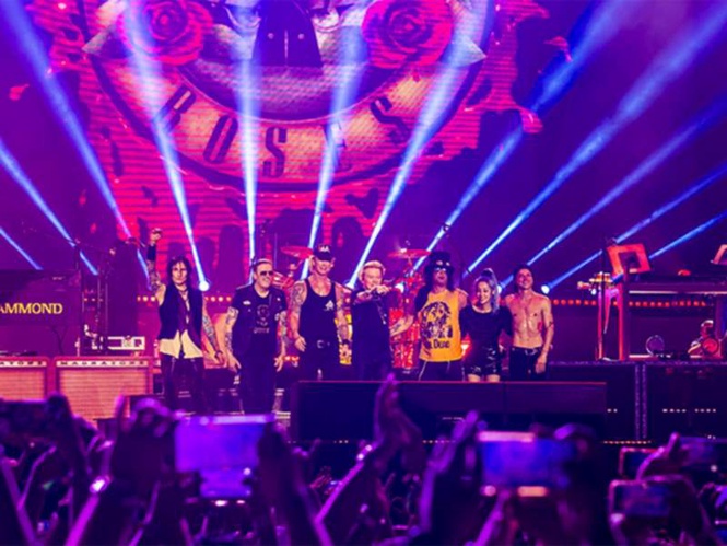 Image from: Rock band Guns N' Roses to return India in November, to perform in Bengaluru and Guwahati