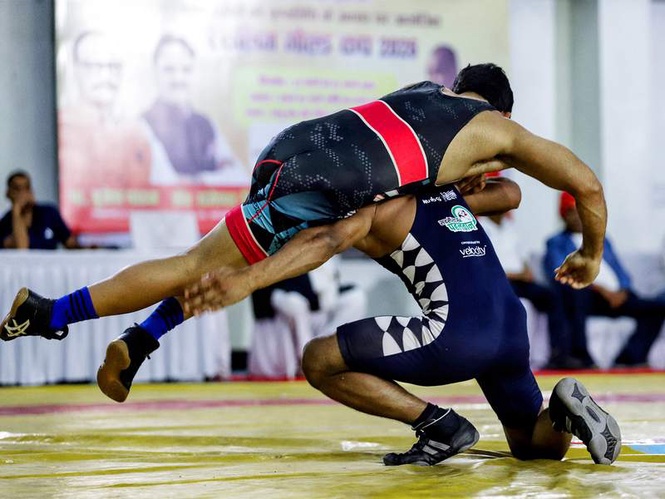 Image from: Indian wrestlers sign off Ulaanbaatar Open with 17 medals, get top 3 finish