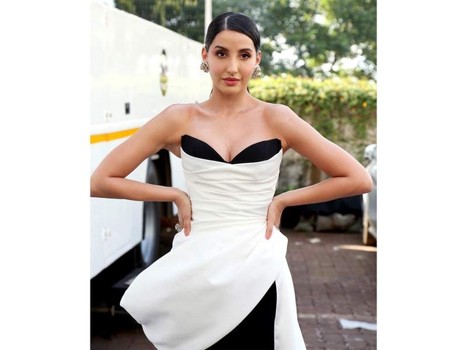 Image from: Nora Fatehi represents India in FIFA World Cup 2026 album new song 'Siir Siir'