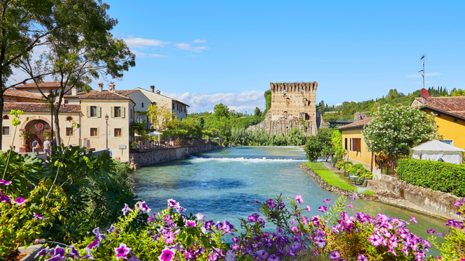 Image from: In Italy, this hamlet dotted with watermills and colourful houses is one of the country’s most beautiful villages