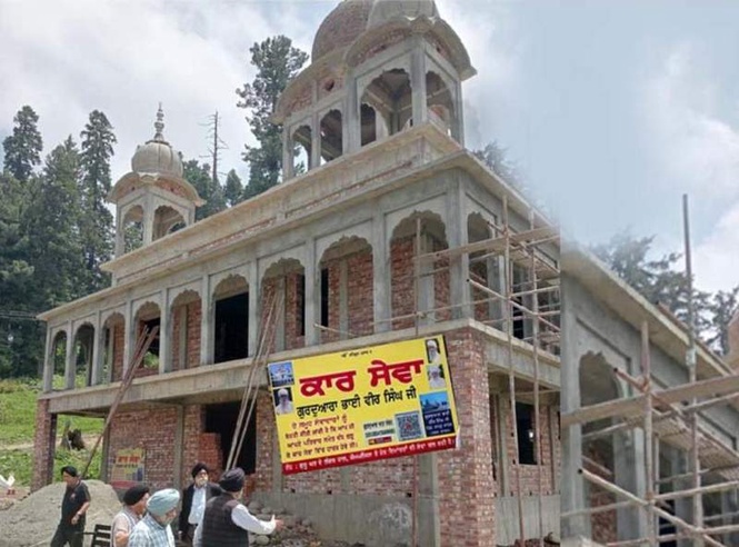 Image from: Sikh body drops proposal to rename Gulmarg gurdwara