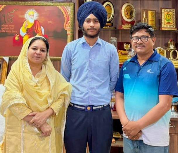 Image from: Tarn Taran lad to lead Indian contingent at International badminton tourney