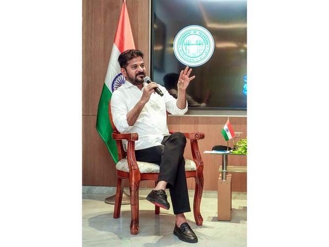 Image from: Revanth Reddy announces international bus terminal in Hyderabad, targets development-driven agenda for Telangana