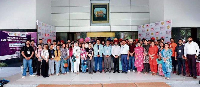 Image from: Ludhiana: Over 150 attend 5-day training camp at Engineering College