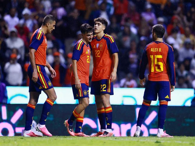 Image from: FIFA World Cup: Spain thrash Peru 3-1, France beat Northern Ireland in warm-up fixtures