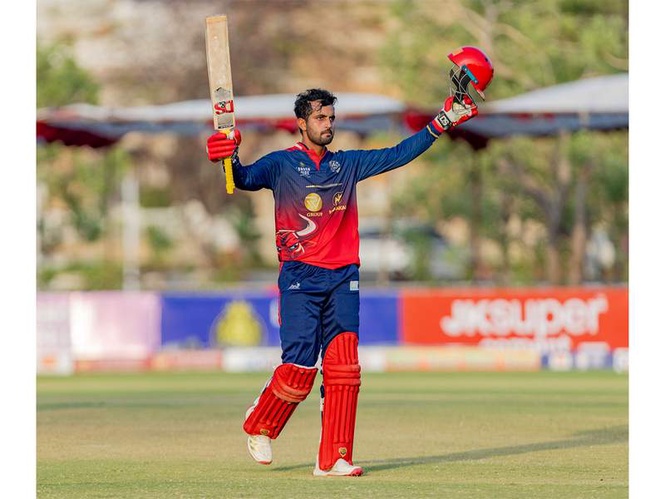 Image from: Madhya Pradesh League T20 Scindia Cup 2026: Parth Goswami’s century powers Bundelkhand Bulls to thrilling win, Chambal Ghariyals hold nerves to continue winning streak
