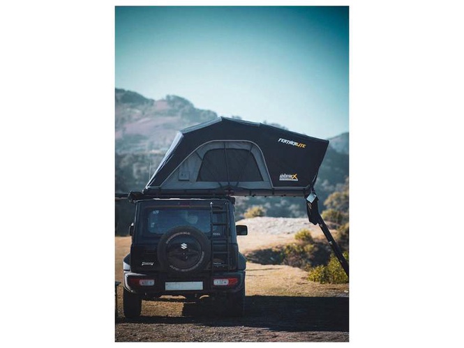 Image from: ADVENTUREX4X4 Launches the FeatherLite — the Best Rooftop Tent for the Suzuki Jimny, at Just 36.5 kg