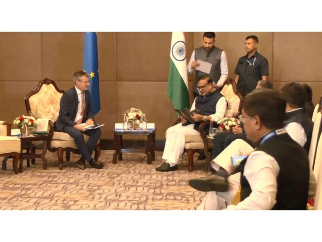 Image from: Assam CM Himanta Biswa Sarma meets 'Team Europe' delegation to boost trade, investment linkages
