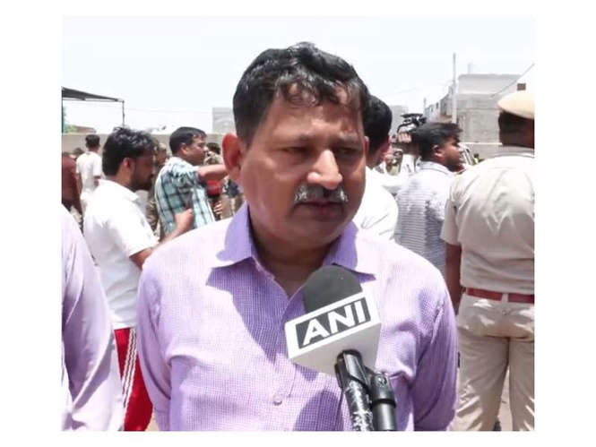 Image from: 3 killed, 5 injured after fire breaks out at illegal firecracker factory in Jaipur's Kho Nagoriyan