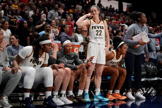 Image from: What Caitlin Clark immediately did after her first-ever game-winner is winning WNBA fans’ hearts