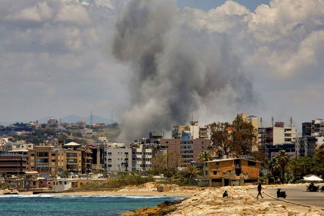 Image from: Several killed in Lebanon as Israel tells residents to evacuate Tyre
