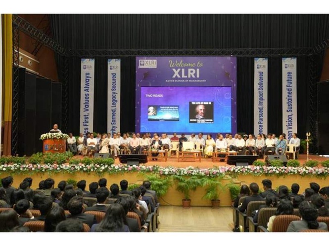 Image from: XLRI Welcomes the Incoming Batch of 2026-28 with Prayer Service and Induction Ceremony