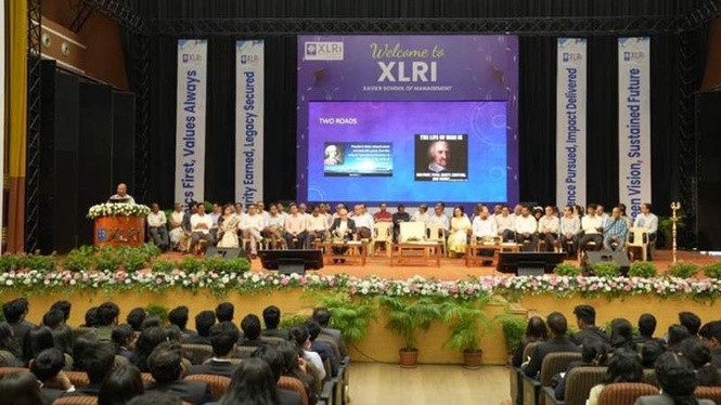 Image from: XLRI Welcomes the Incoming Batch of 2026–28 with Prayer Service and Induction Ceremony