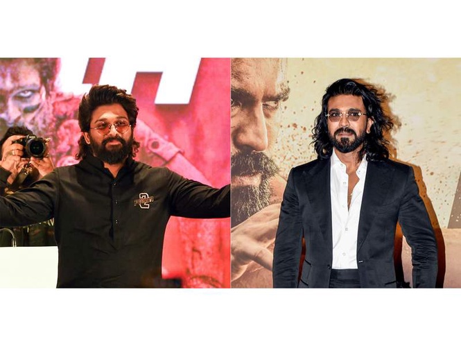 Image from: Allu Arjun lauds Ram Charan's "mind-blowing performance" in 'Peddi', says "truly deserves every bit of applause"