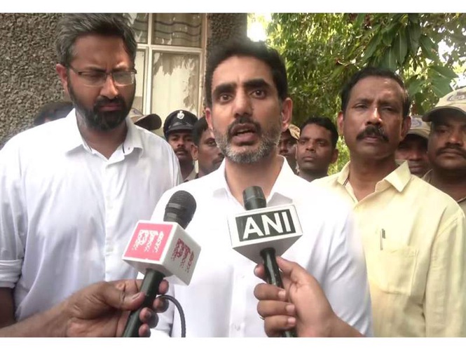 Image from: Andhra Minister Nara Lokesh assures thorough probe in Vizag Steel Plant incident