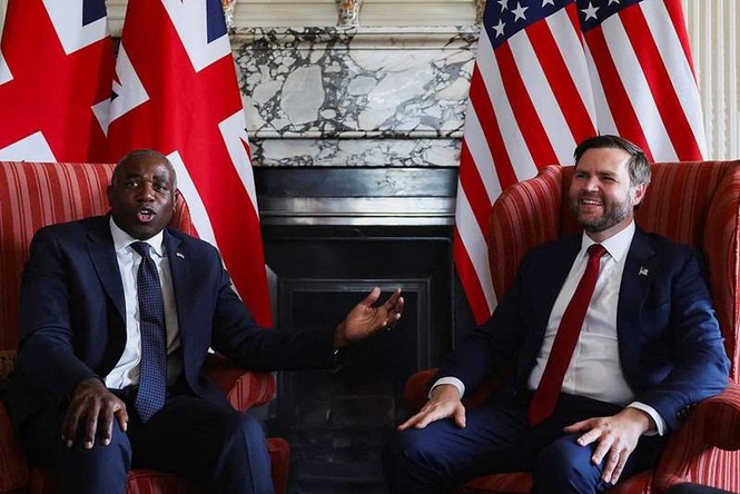Image from: David Lammy held 'robust' phone call with JD Vance following Henry Nowak murder