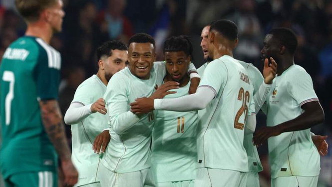 Image from: Olise hat-trick rounds off France’s World Cup preparations, sends ominous warning