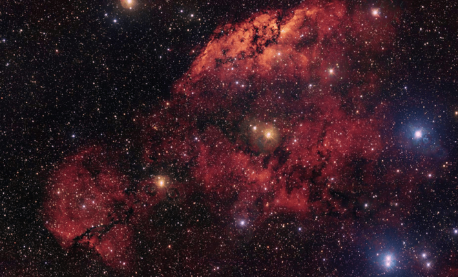 Image from: Astronomers Capture Stunning Cosmic Shapes Hidden Within Star-Forming Nebulae