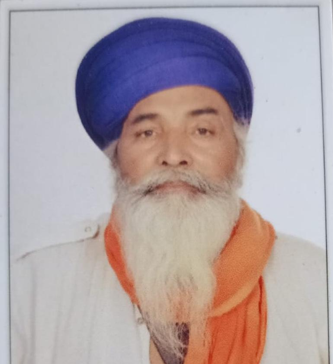 Image from: Villagers in Majitha area protest after 65-year-old Nihang dies following police raid