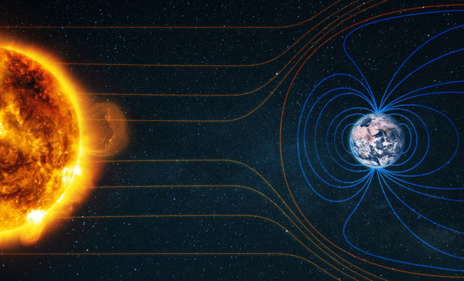 Image from: Scientists Plan To Spray Chemicals Into Earth’s Magnetic Field To Shield Us From Solar Storms