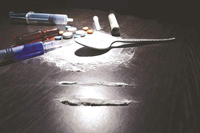 Image from: Drug peddler’s Rs 1.1-crore house attached in Kathua
