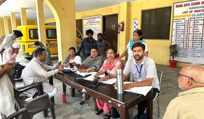 Image from: Special camps at 615 polling booths to boost voter mapping in Nawanshahr