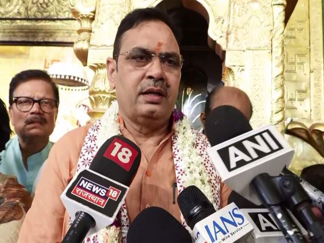 Image from: "Historic": Rajasthan CM Bhajanlal Sharma hails PM Modi's 12 year tenure