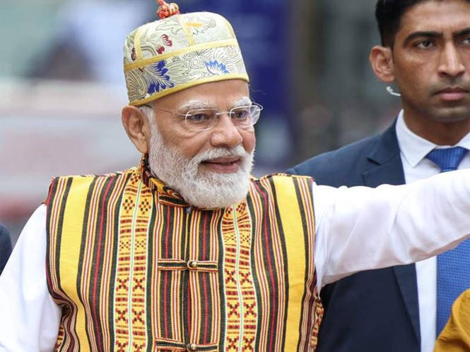 Image from: Venkaiaha Naidu, Karan Singh reflect on PM Narendra Modi's record-breaking tenure and road ahead
