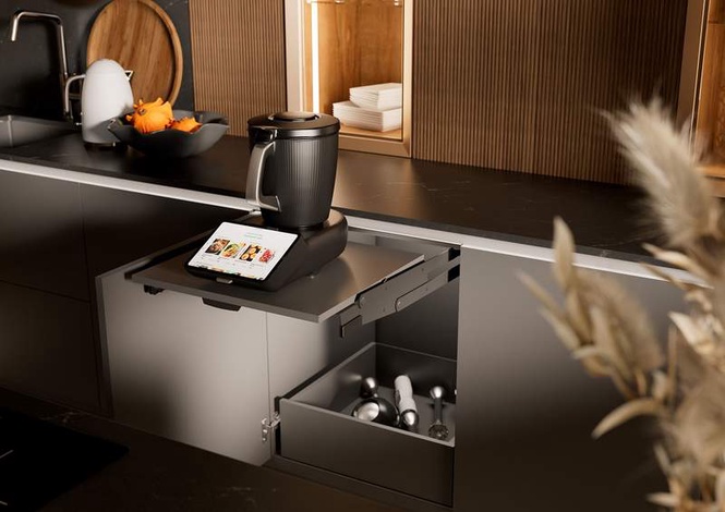 Image from: Ways to tidy away kitchen appliances you don't use every day