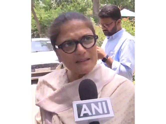 Image from: "Don't want to be in a situation where I was in two boats": Sushmita Dev after resigning from TMC, RS membership