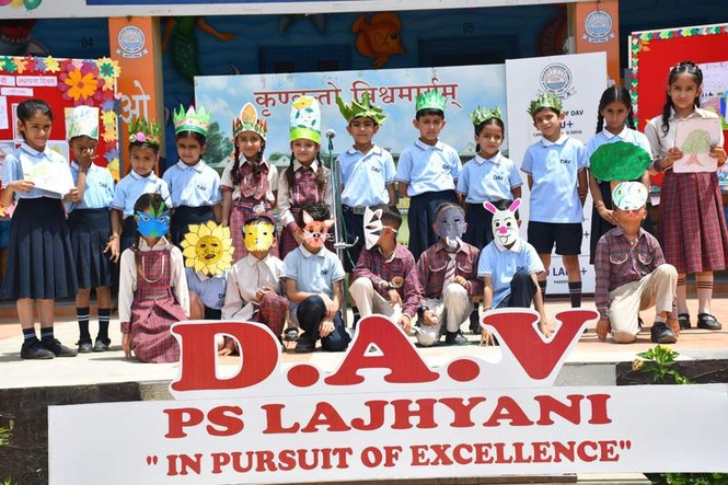 Image from: DAV Public School, Lajhyania, observes Environment Week