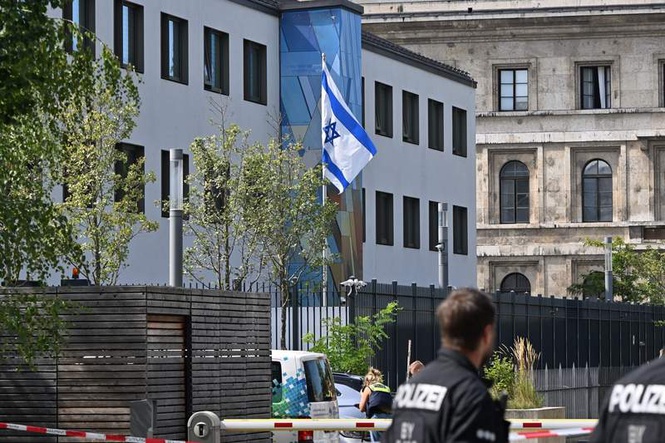Image from: Charges brought against man over attack on Israeli consulate in Munich