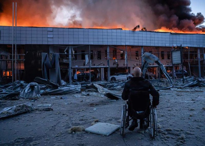 Image from: Ukrainian attacks hit deep into Russia
