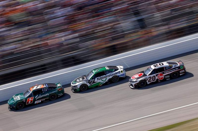 Image from: Christopher Bell’s crash at FireKeepers Casino 400 said to be the worst in 10 years