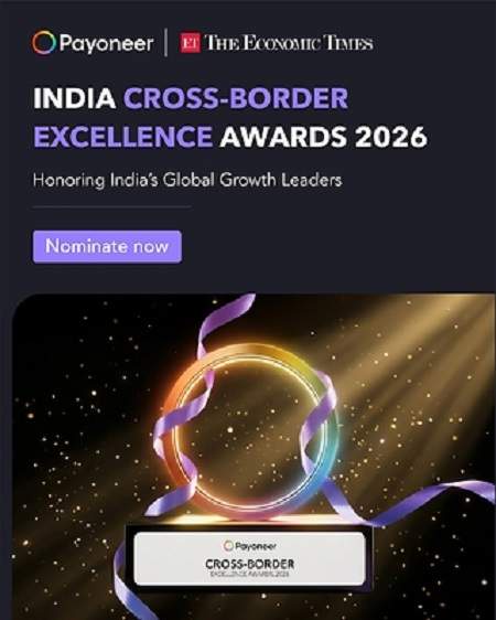Image from: Payoneer India Cross-Border Excellence Awards 2026 launched to recognise the country’s leading cross-border businesses
