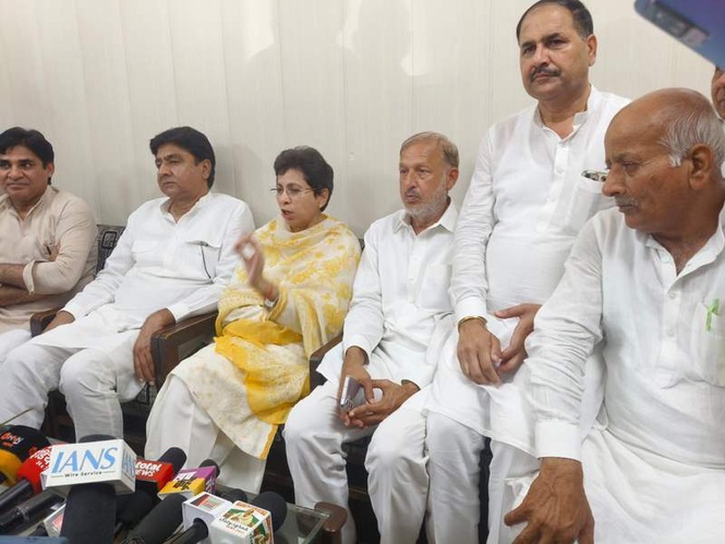 Image from: BJP trying to cut genuine votes under the guise of SIR: Kumari Selja