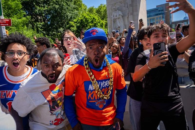 Image from: New York police release official statement on ‘secure zones’ around MSG for NBA Finals Game 4