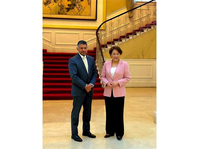 Image from: Indian envoy to China meets CIIS President to boost think tank diplomacy