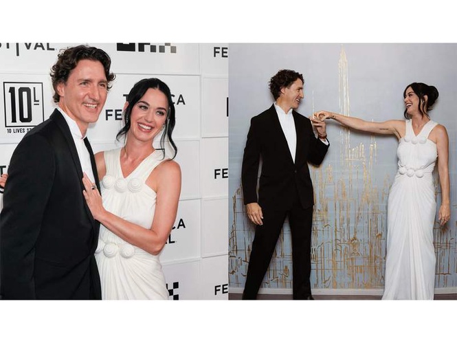 Image from: Justin Trudeau shares loved-up photos with Katy Perry, calls Tribeca night 'special'