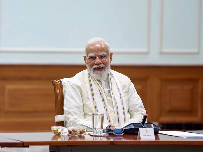 Image from: PM Modi receives congratulatory messages from world leaders on becoming India's longest continuously serving democratically elected Prime Minister