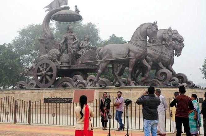 Image from: Kurukshetra Development Board to develop ‘Krishna Vanam’ at museum