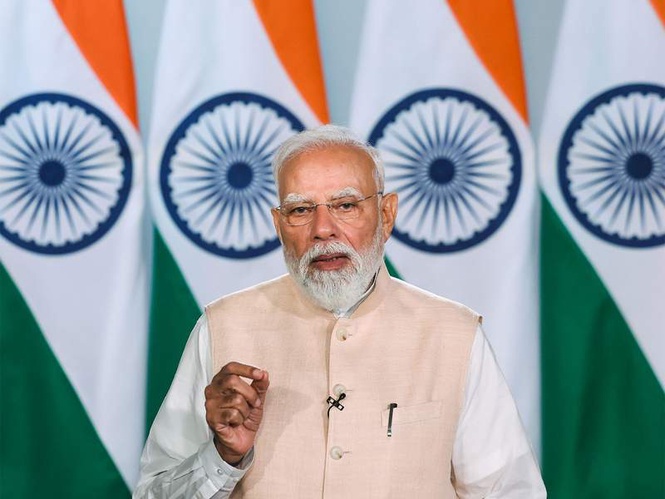 Image from: PM Modi thanks world leaders for wishes on being longest serving continuously elected PM