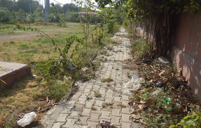 Image from: Just a few km apart, parks in two Ludhiana wards tell contrasting tales