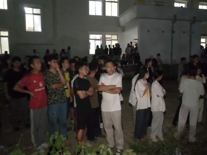 Image from: Manipur: Bodies of six "abducted" Naga men brought to JNIMS mortuary