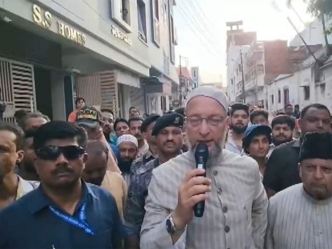 Image from: "Important that we prepare our documents correctly": Owaisi urges people ahead of SIR in Telangana