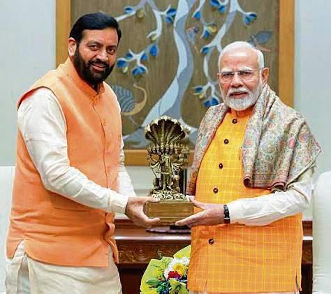 Image from: 12 years of Modi govt mark India’s reawakening: Haryana CM Nayab Singh Saini