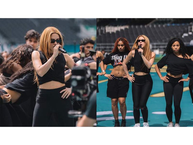 Image from: FIFA World Cup 2026: Shakira shares BTS pics, says she's ready after 'non-stop' rehearsals ahead of opening ceremony