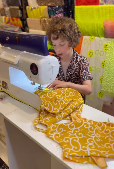 Image from: Meet Max, a 10-year-old American fashion designer who shuttles between school and runways