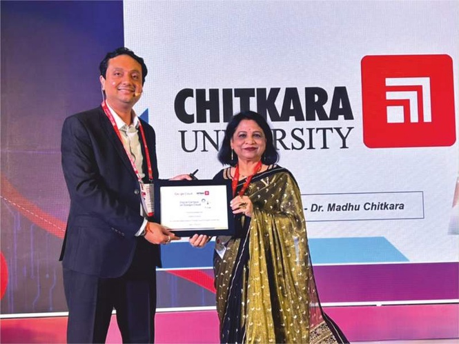 Image from: Chitkara University Launches Digital Campus on Google Cloud 4.0, Emerges as One of India’s Early Agentic AI Universities